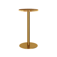 Gold Halo Bar Table